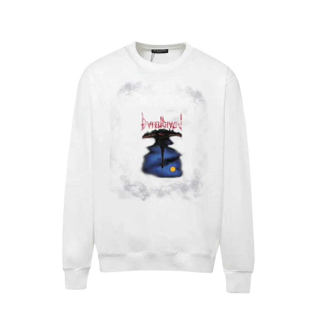 Letter Print Crewneck Sweatshirt — photo 12