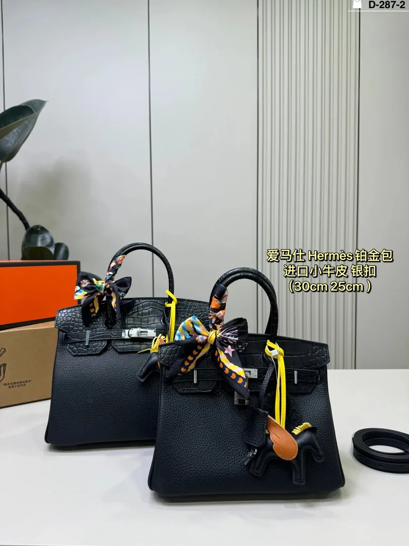 Hermes Birkin Touch Crocodile Trim Bag — photo 5
