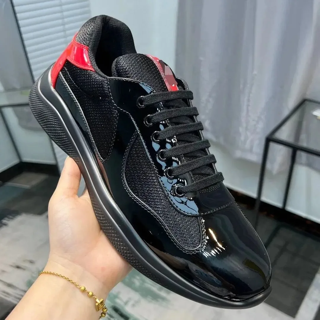 Prada America's Cup Black Sneakers — Photo 13