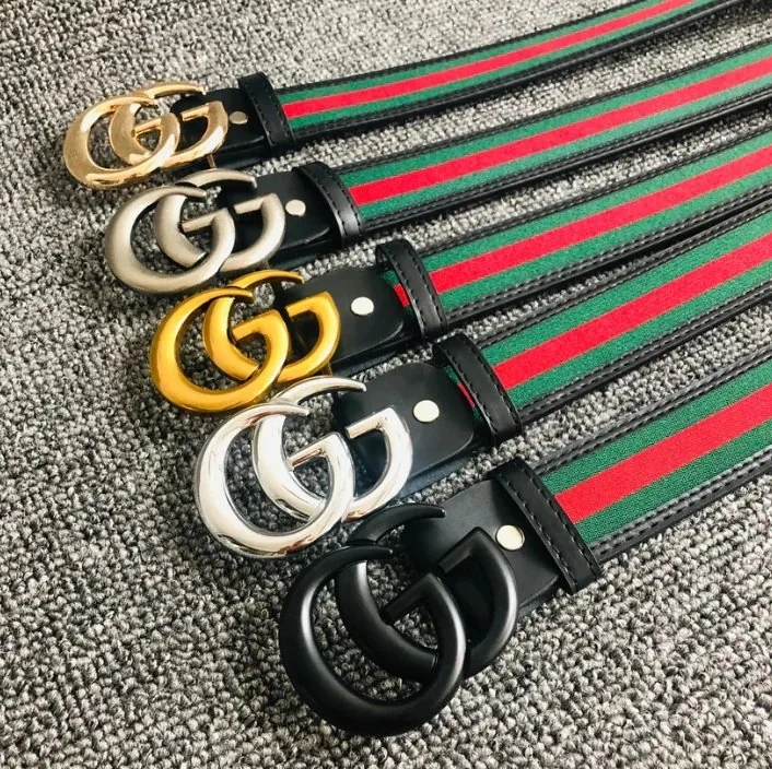 Gucci GG Buckle Leather Belt — Photo 4