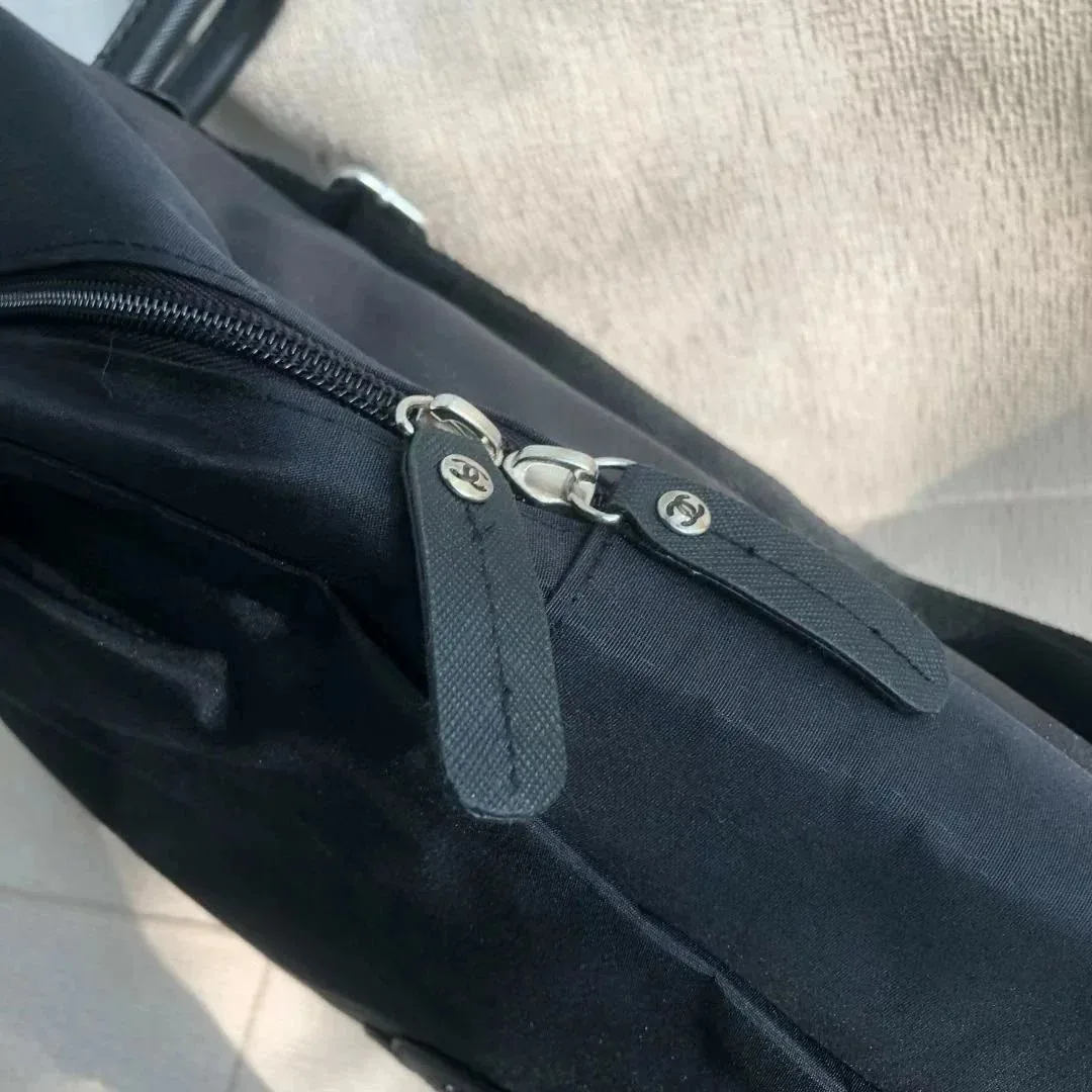 Black Nylon Backpack — Photo 4