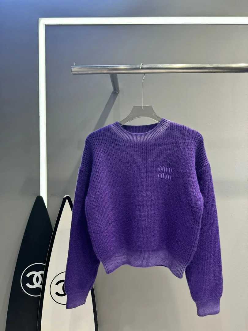 Double Jacquard Crewneck Sweater — Photo 13