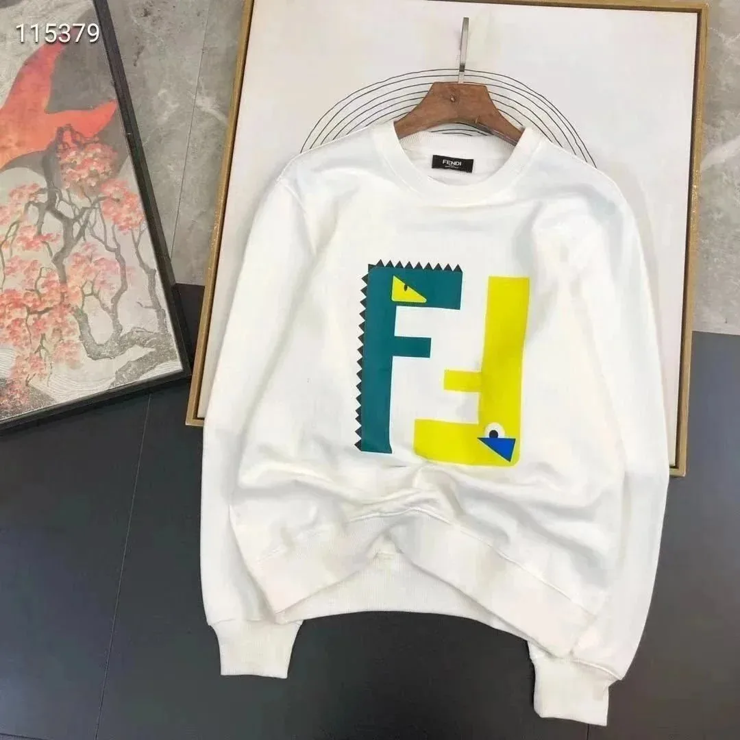 Fendi FF Logo Crewneck Sweatshirt
