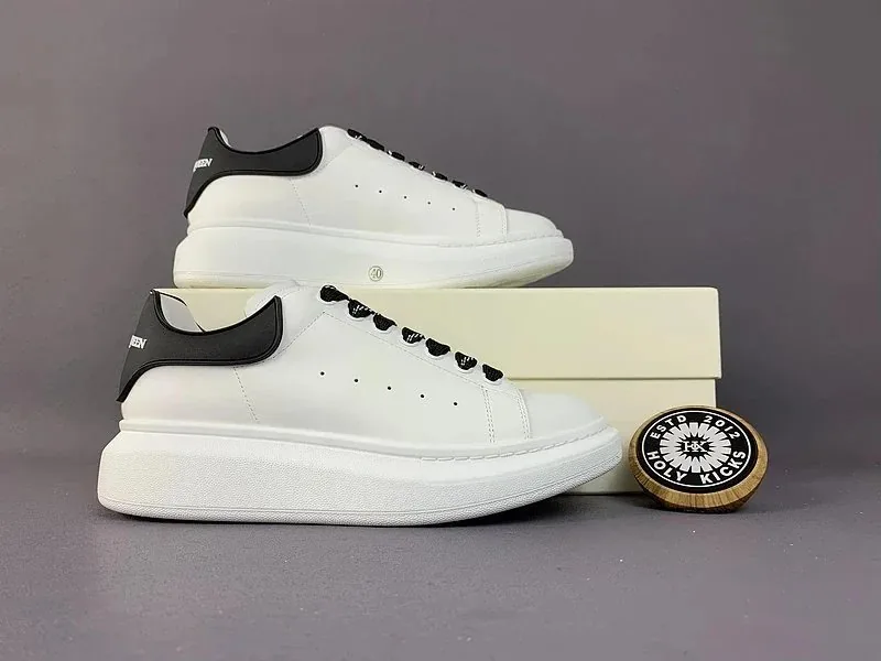 Alexander McQueen Oversized Sneaker White Platform Trainers — Photo 6