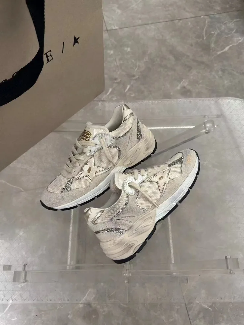 Golden Goose Dad-Star Black White D-Star Runners — photo 7