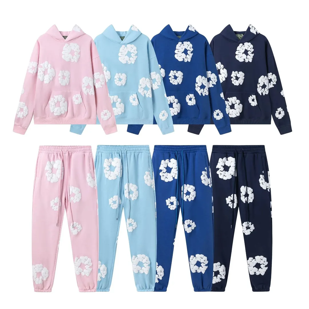 Denim Tears Cotton Blossom Hoodie Set — QC