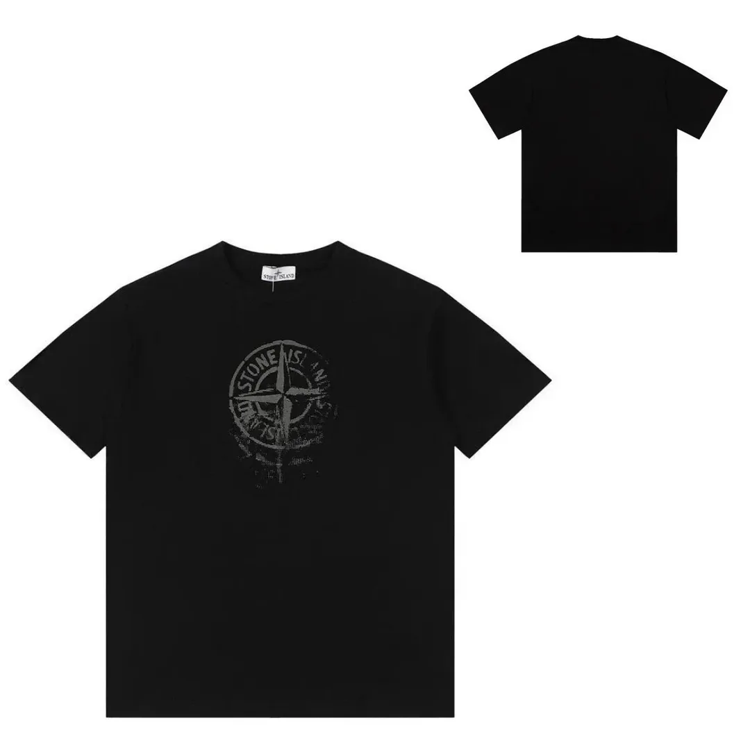 Stone Island Compass Print T-Shirt — Photo 6