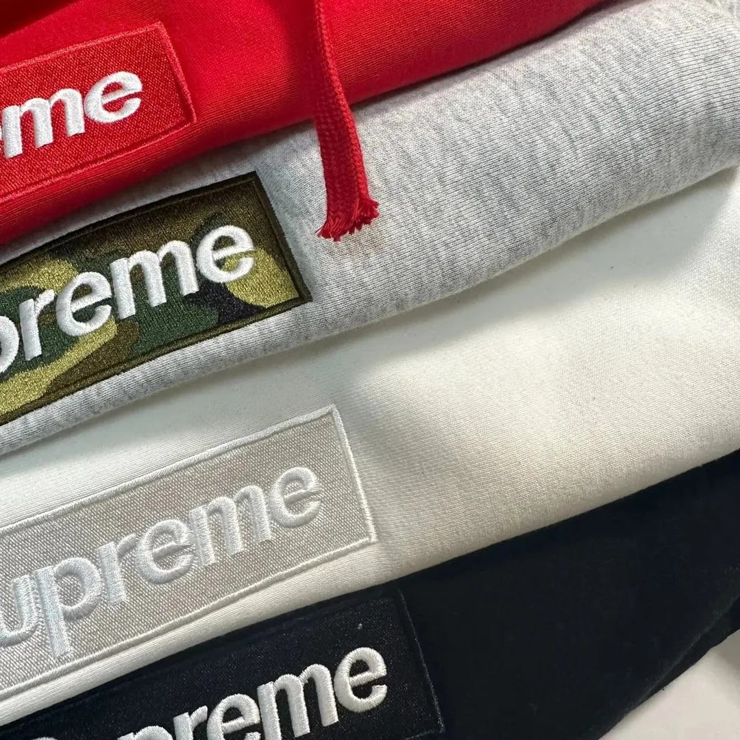 Camo Embroidered Fleece Hoodie — Photo 2