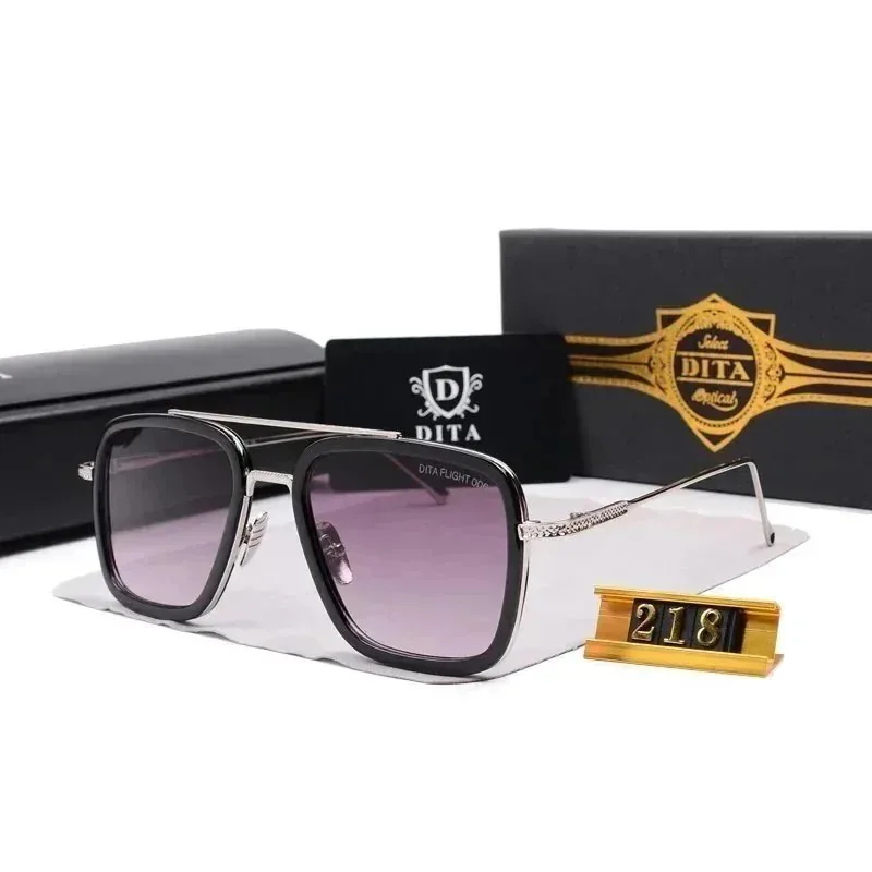 Christian Dior Logo Rectangular Sunglasses — Photo 14