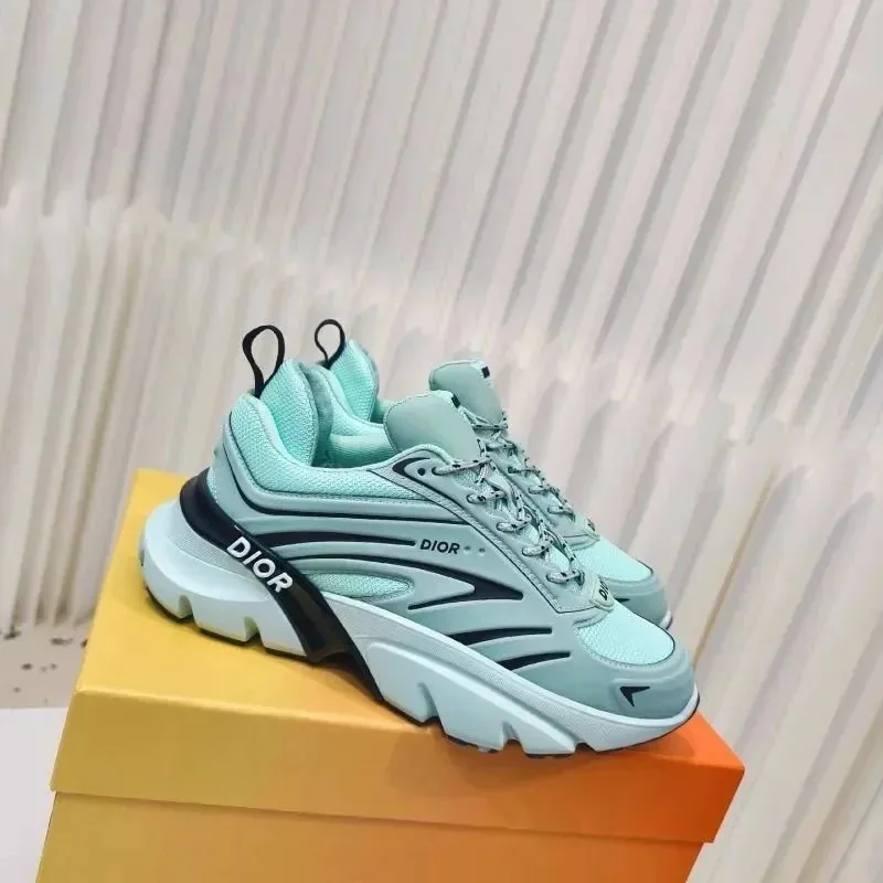 Dior Vibe Silver Running Shoes — QC