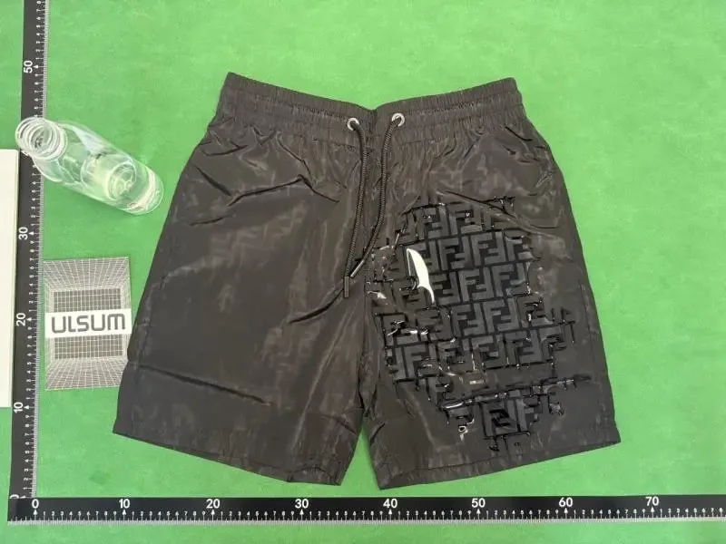 Fendi Water-Reveal Logo Shorts — QC