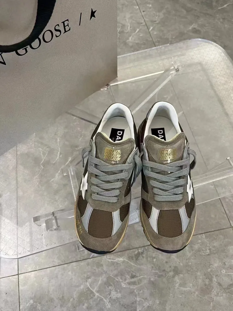 Golden Goose Dad-Star Black White D-Star Runners — photo 9