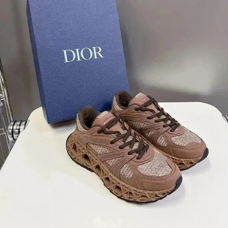 Dior B35 White Trainers — QC