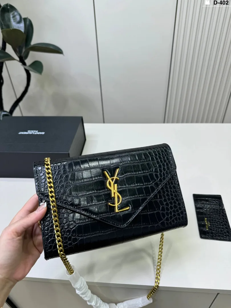 YSL Le Cassandre Envelope Bag — photo 12