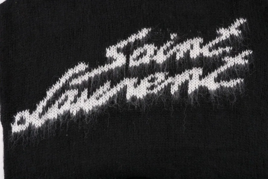 Signature Jacquard Mohair Sweater — QC