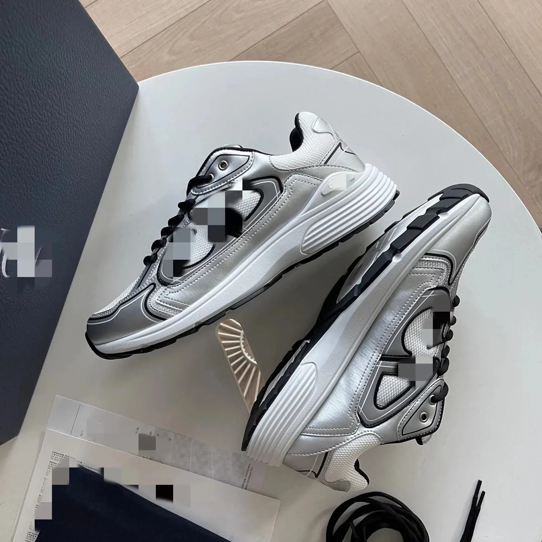 Dior B30 Beige Reflective Sneakers — QC
