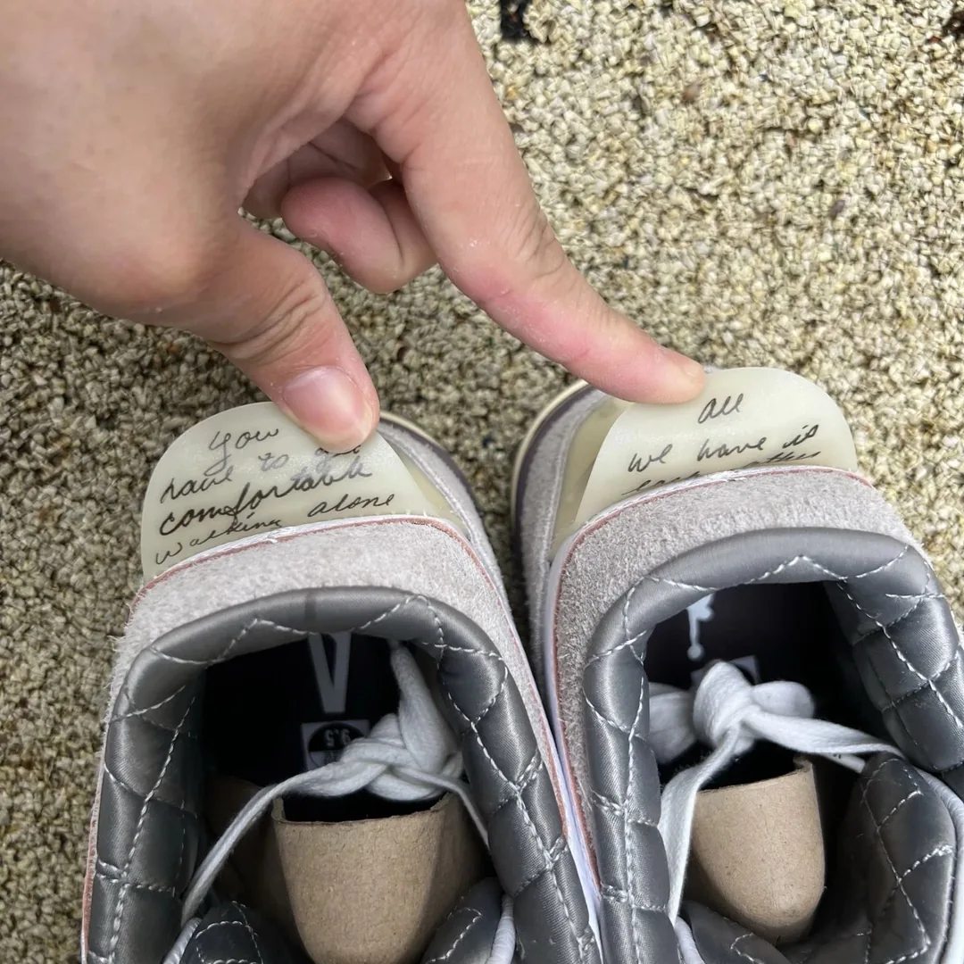 Air Jordan 3 Cream White Grey — Photo 10