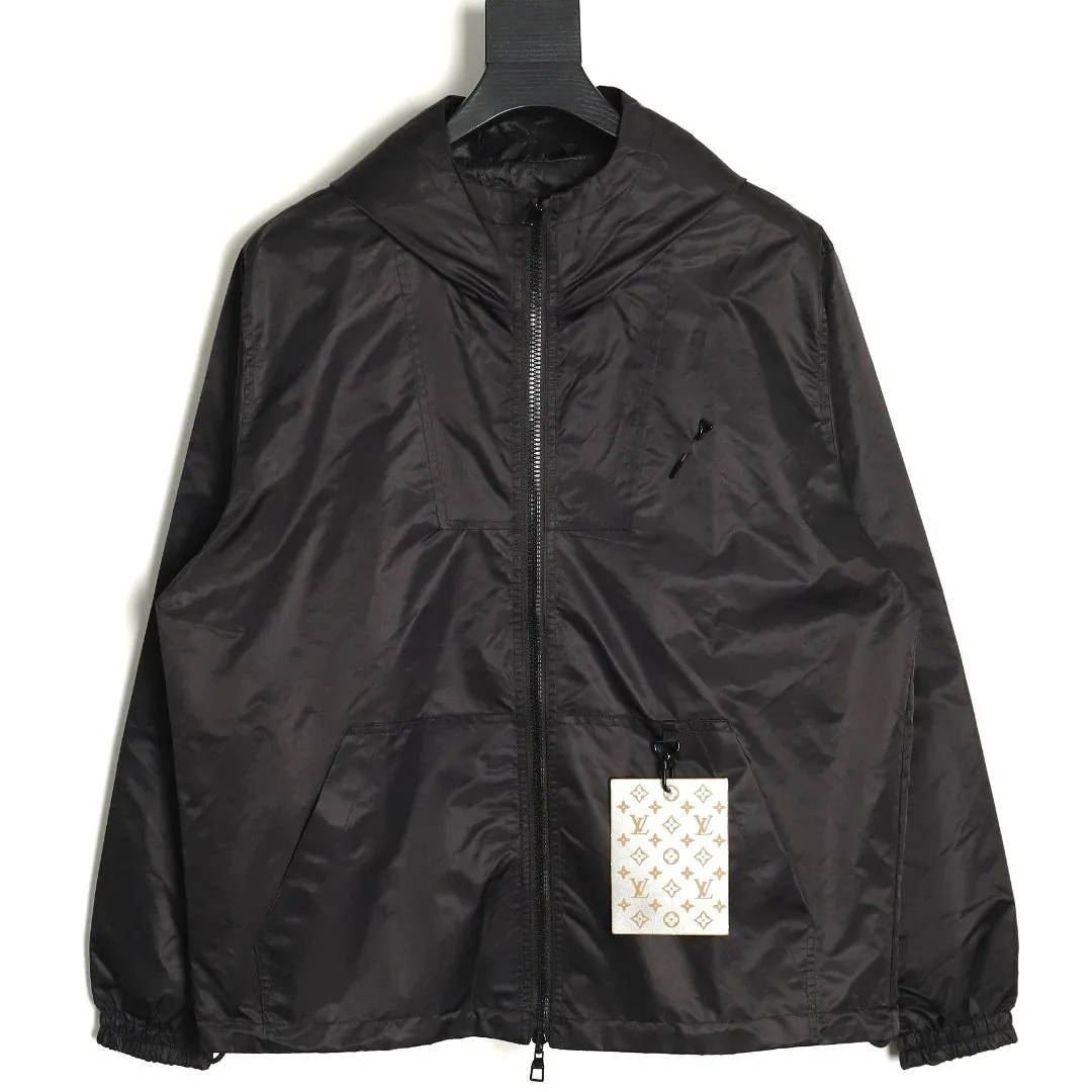 Jacquard Reversible Windbreaker — Photo 7