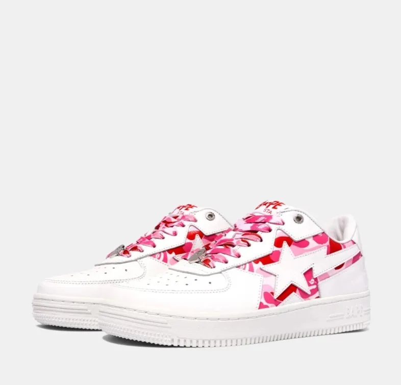 Bape Sta ABC Camo Cutout Sneakers — QC