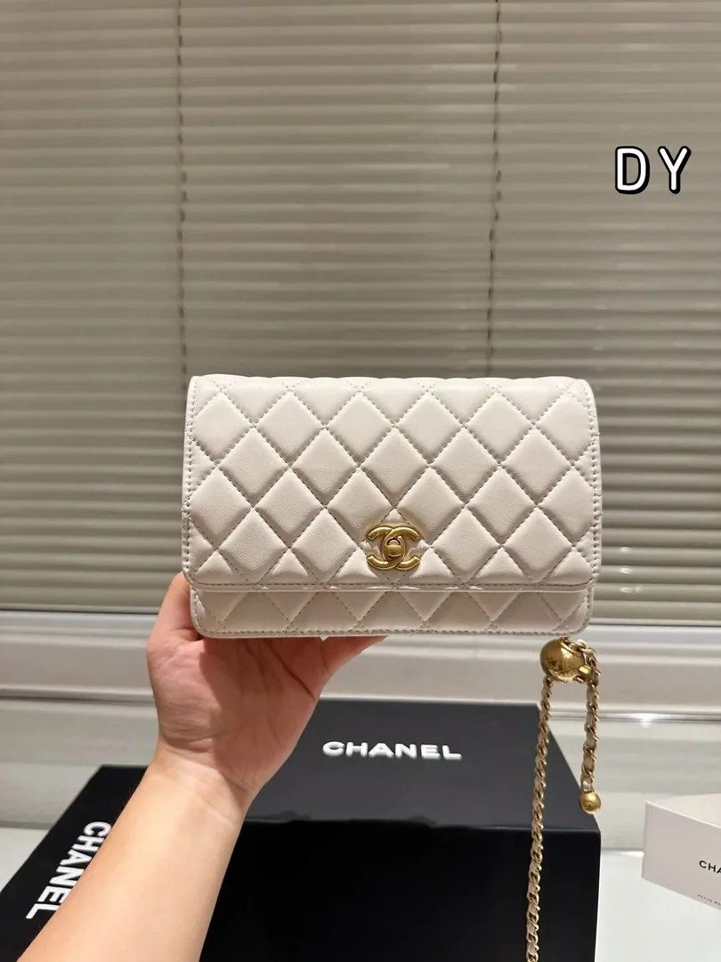 Chanel Lambskin Wallet On Chain — photo 3