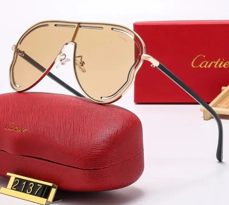 Cartier Rimless Wood Temple Sunglasses — QC