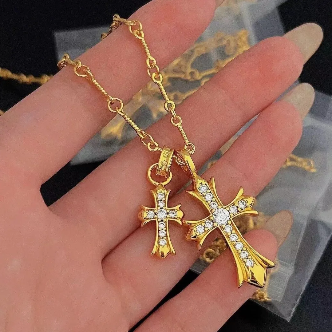 Chrome Hearts Cross Pendant Necklace — QC