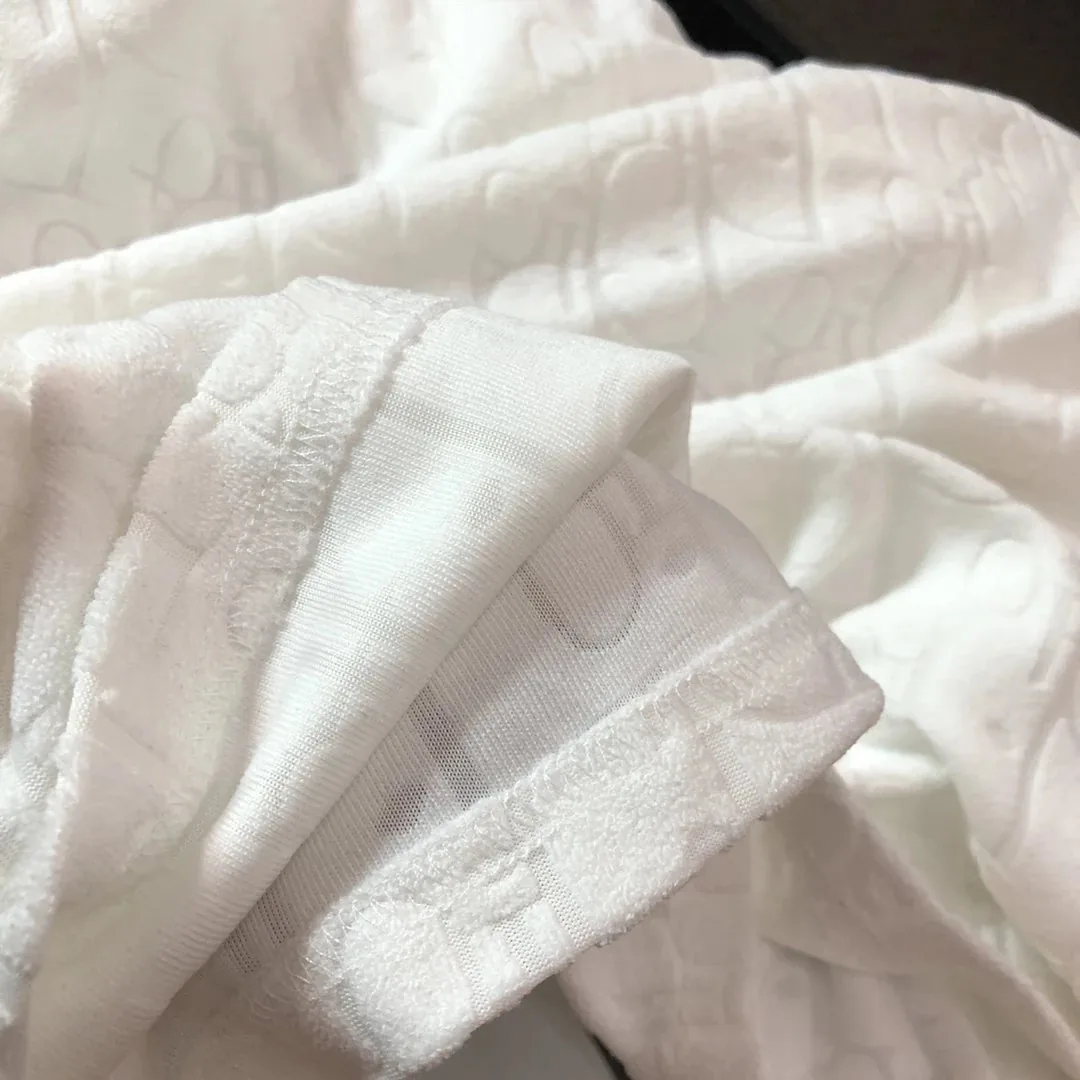 Dior Jacquard Terry Tee And Shorts Set — Photo 7