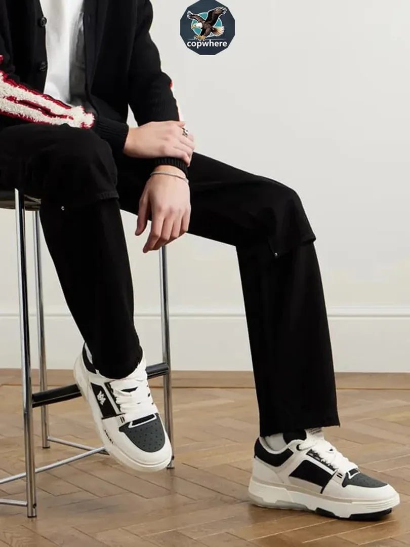 Amiri MA-1 Black White Sneakers — QC