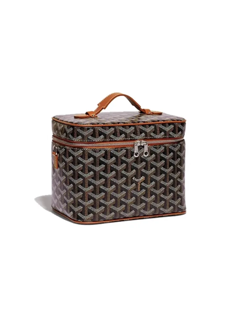 Goyard Double-Layer Satin Makeup Pouch — Zdjęcie 15