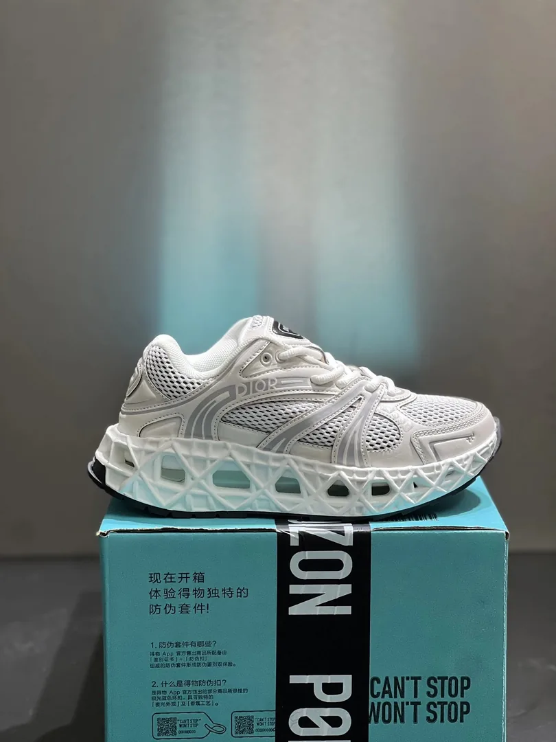 Dior B35 Capsule Cutout Mesh Sneakers — photo 4