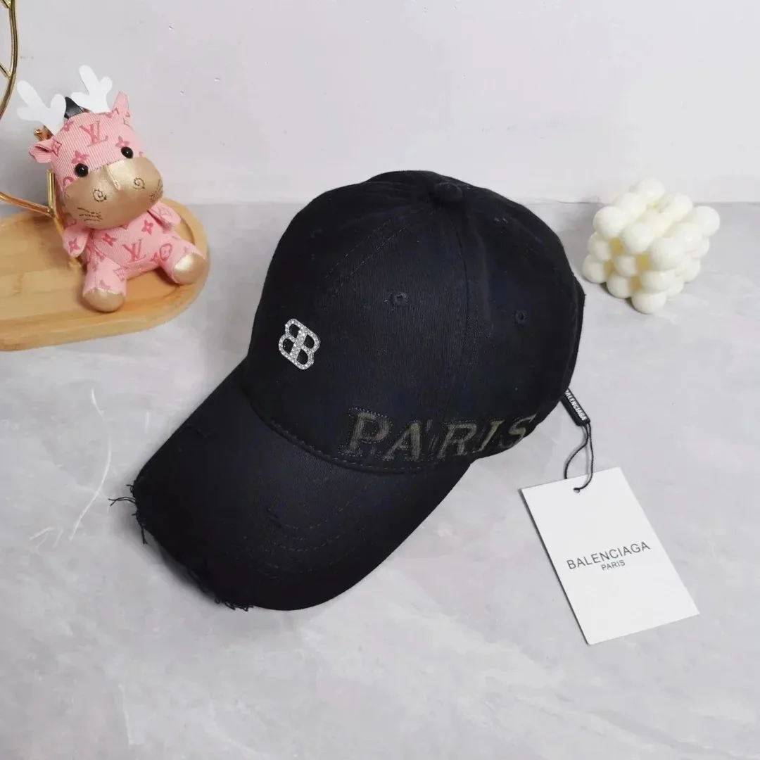 Balenciaga Allover Logo Baseball Cap — Photo 13