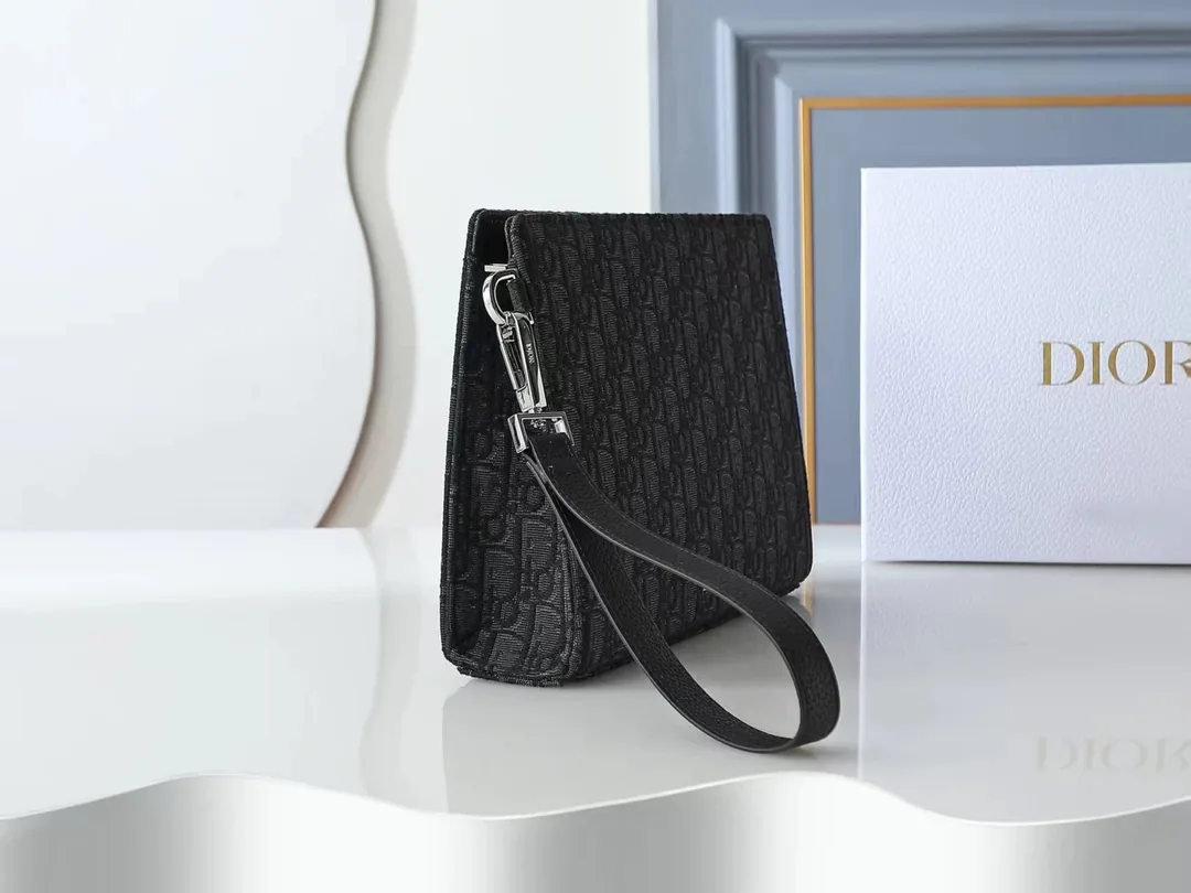 Dior Oblique Jacquard Clutch Bag — photo 3