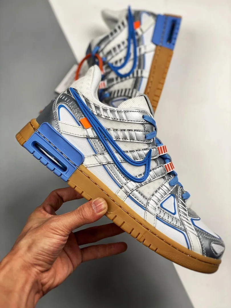 Nike Rubber Dunk (Off-White) Beige Sole Low-Top Sneakers — photo 10