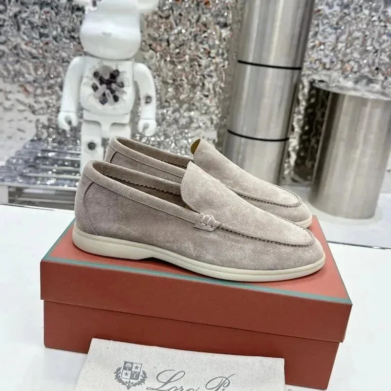 Loro Piana White Lace-Up Sneakers — QC