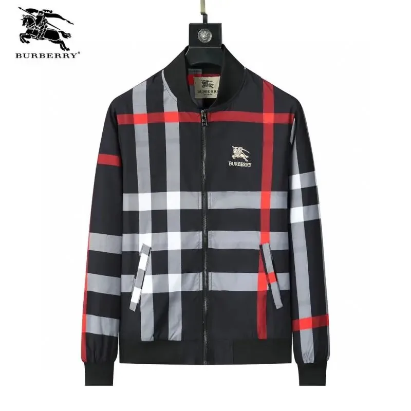 Burberry Vintage Check Panel Track Jacket — Photo 4