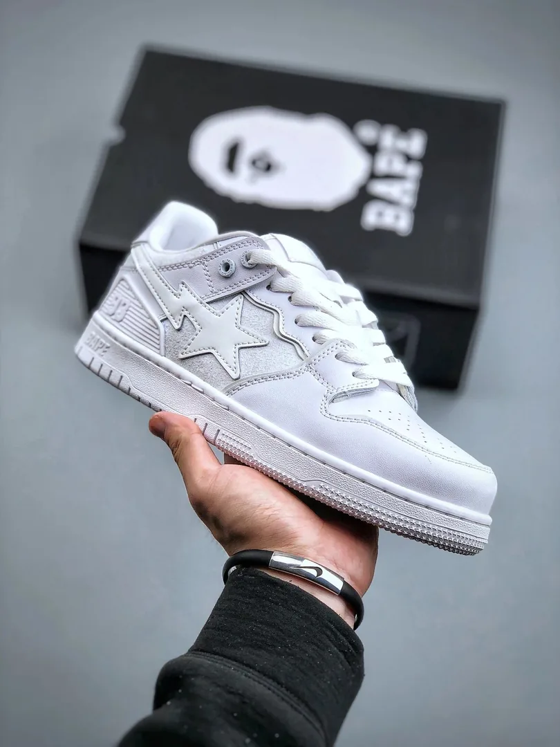 Bape Sta Bapesta Blue Black Low — Photo 2