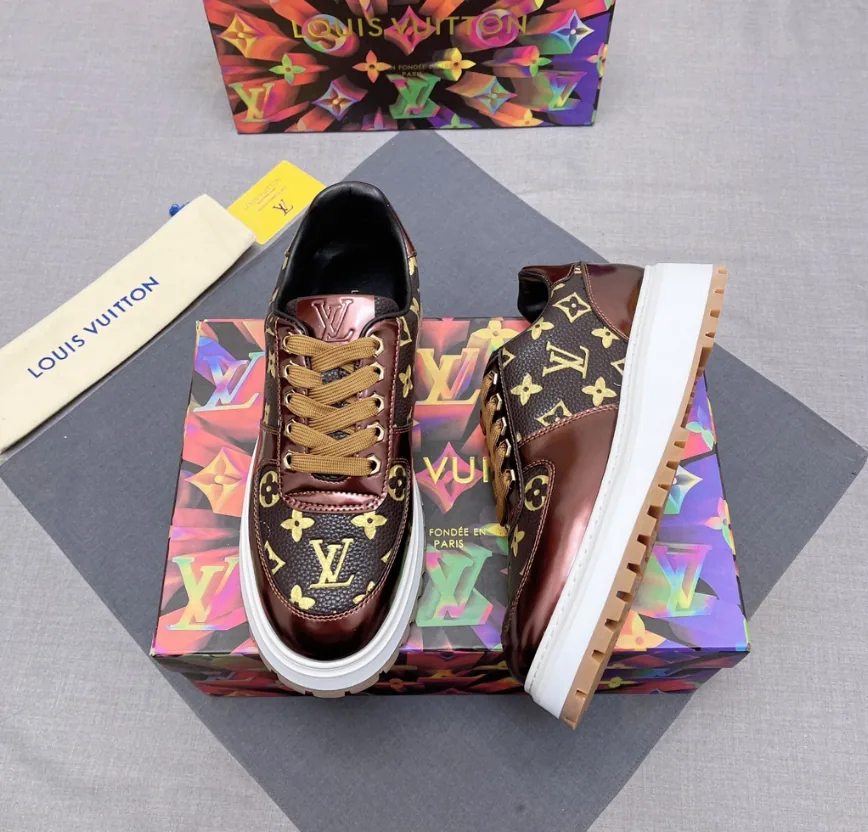 Louis Vuitton Low-Top Skate Shoes