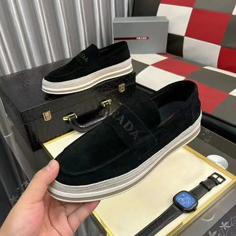 Dior Black White Platform Sneakers — Photo 5