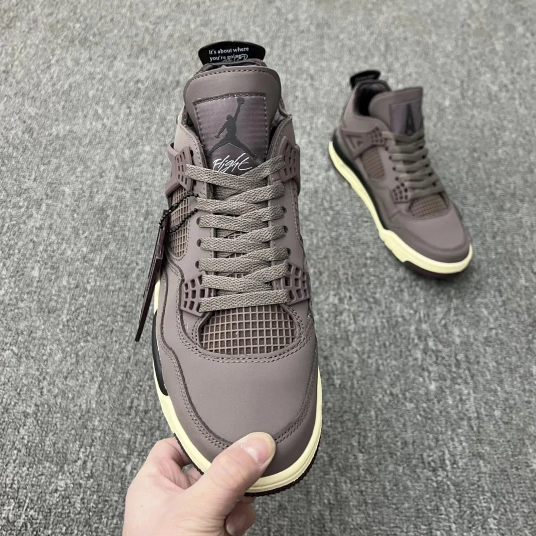 Jordan 4 Purple Suede Violet Ore Sneakers — QC