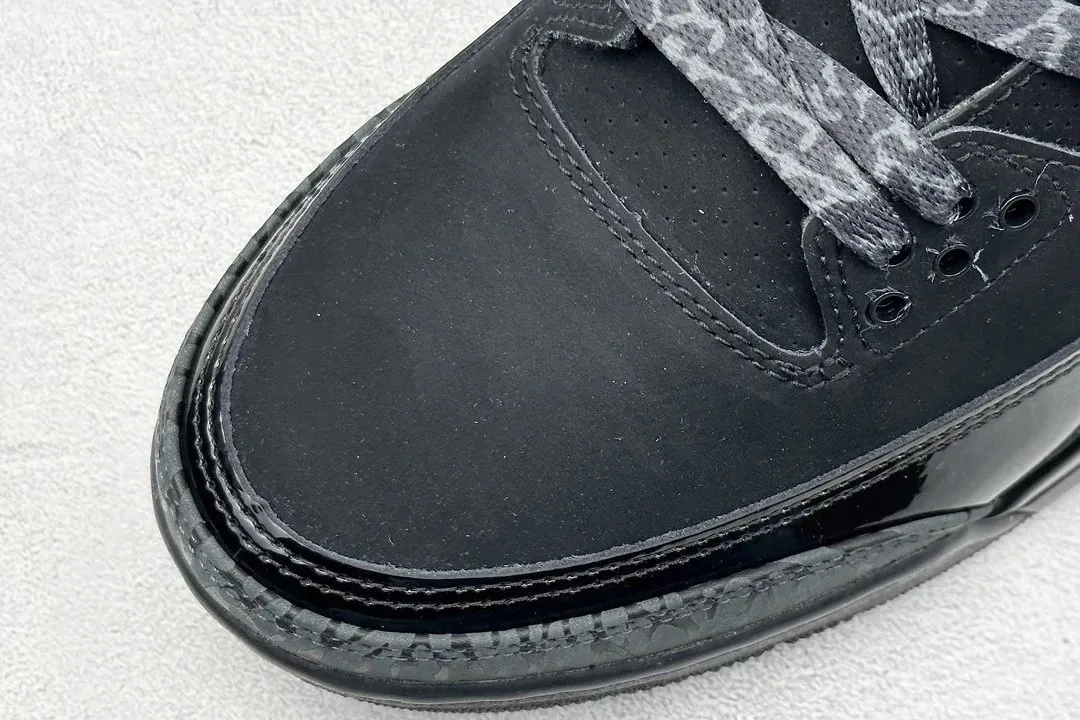 Grey Jordan 3 Black Cat — QC