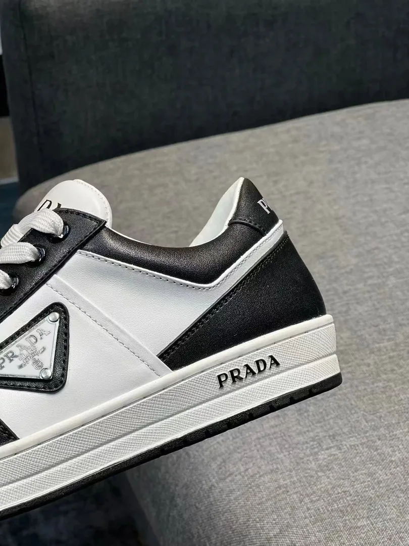 Prada Downtown White Low Sneakers — Photo 12