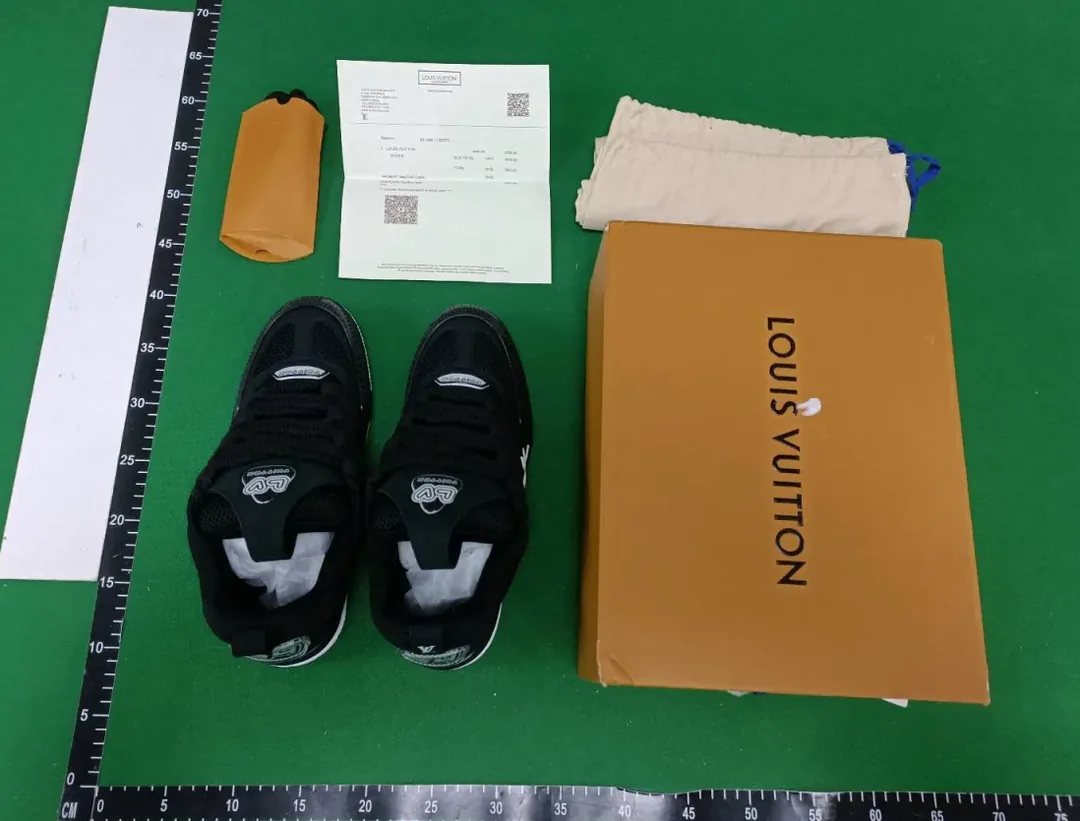 Louis Vuitton LV Skate Sneaker Grey Shoes — Photo 14