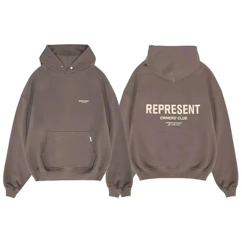 Represent Owners Club Grey Hoodie — photo 6
