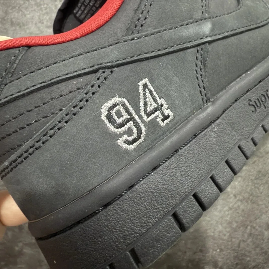 Nike Dunk Low White Supreme Sneakers — photo 8