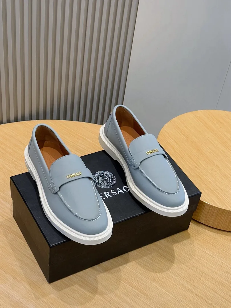 Versace Leather Loafers — photo 12