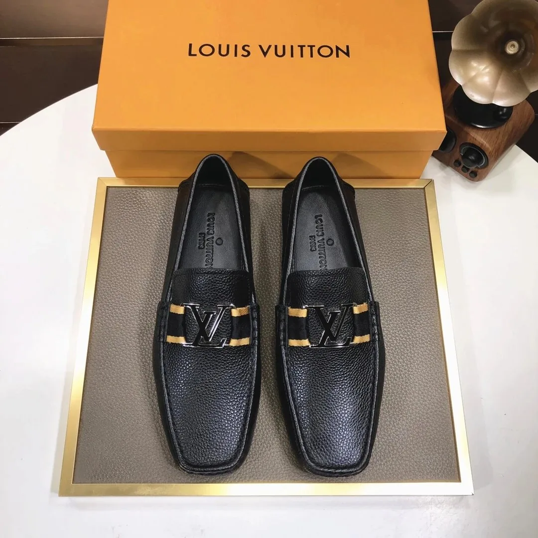 Louis Vuitton Major Loafer Leather Driving Loafers — photo 11