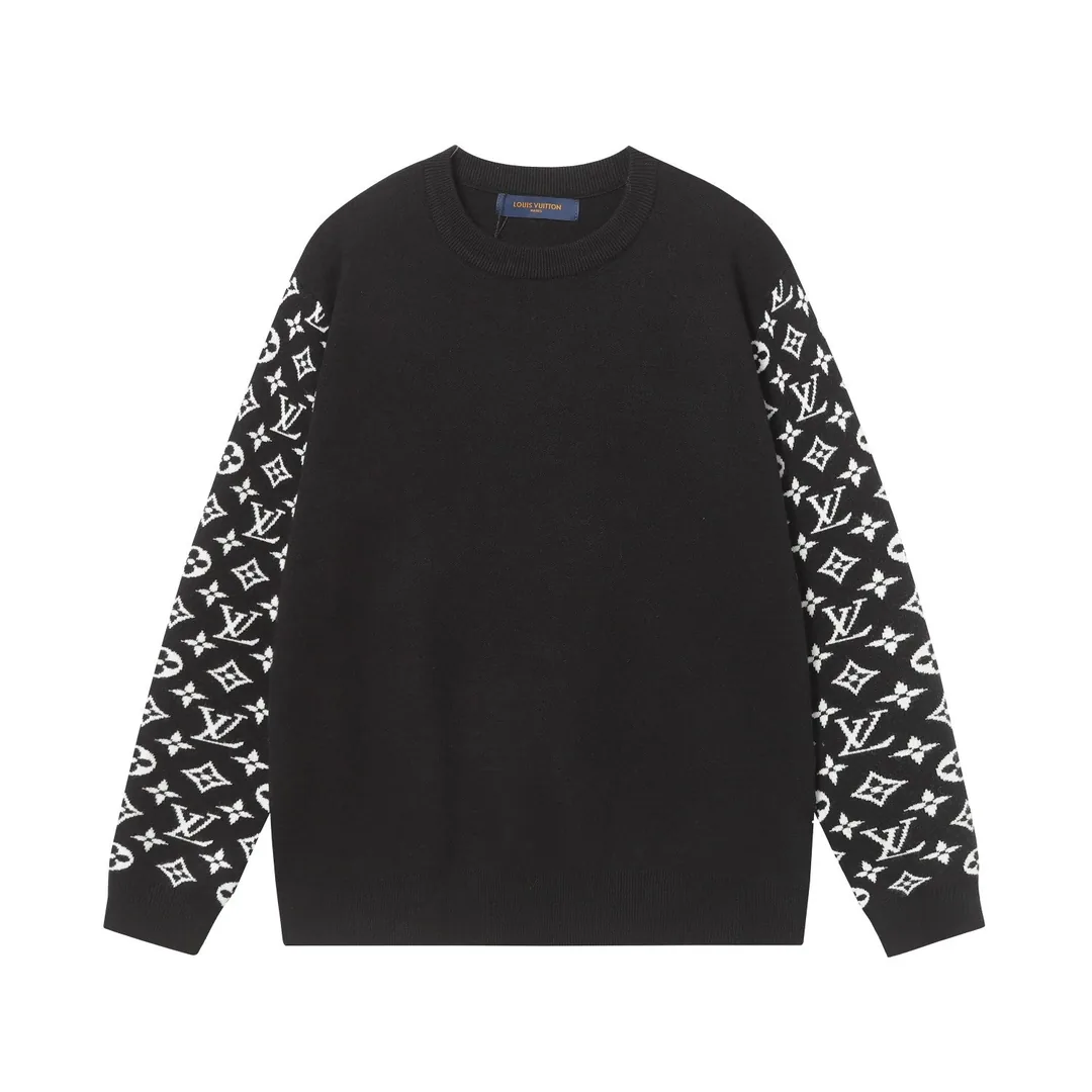 Patterned Knit Sweater — Photo 4