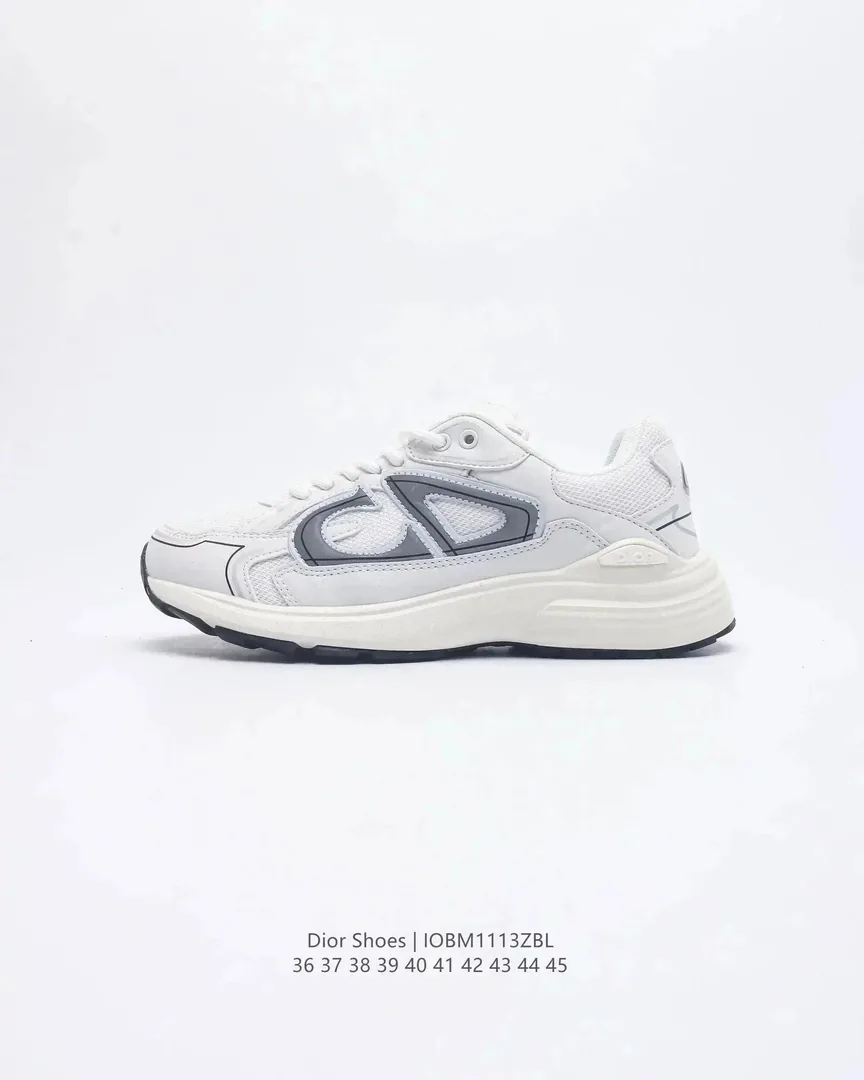 Dior B22 Navy White Low-Tops — Photo 14