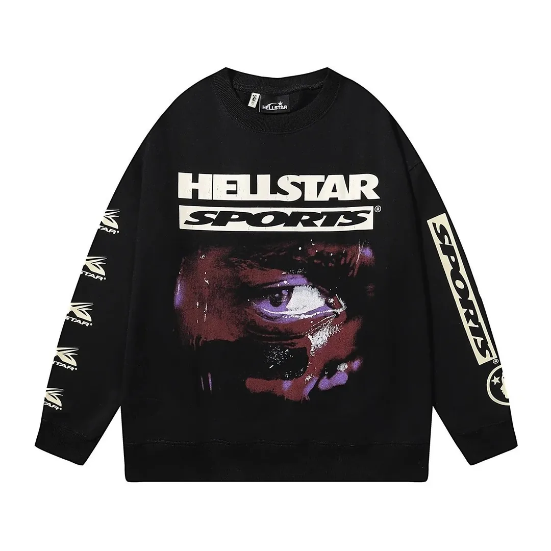 Hellstar Sports Graphic Crewneck Sweatshirt — Photo 4