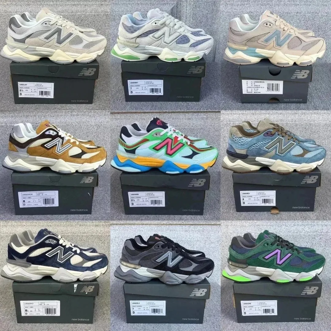 New Balance NB 9060 White Low-Top Sneakers
